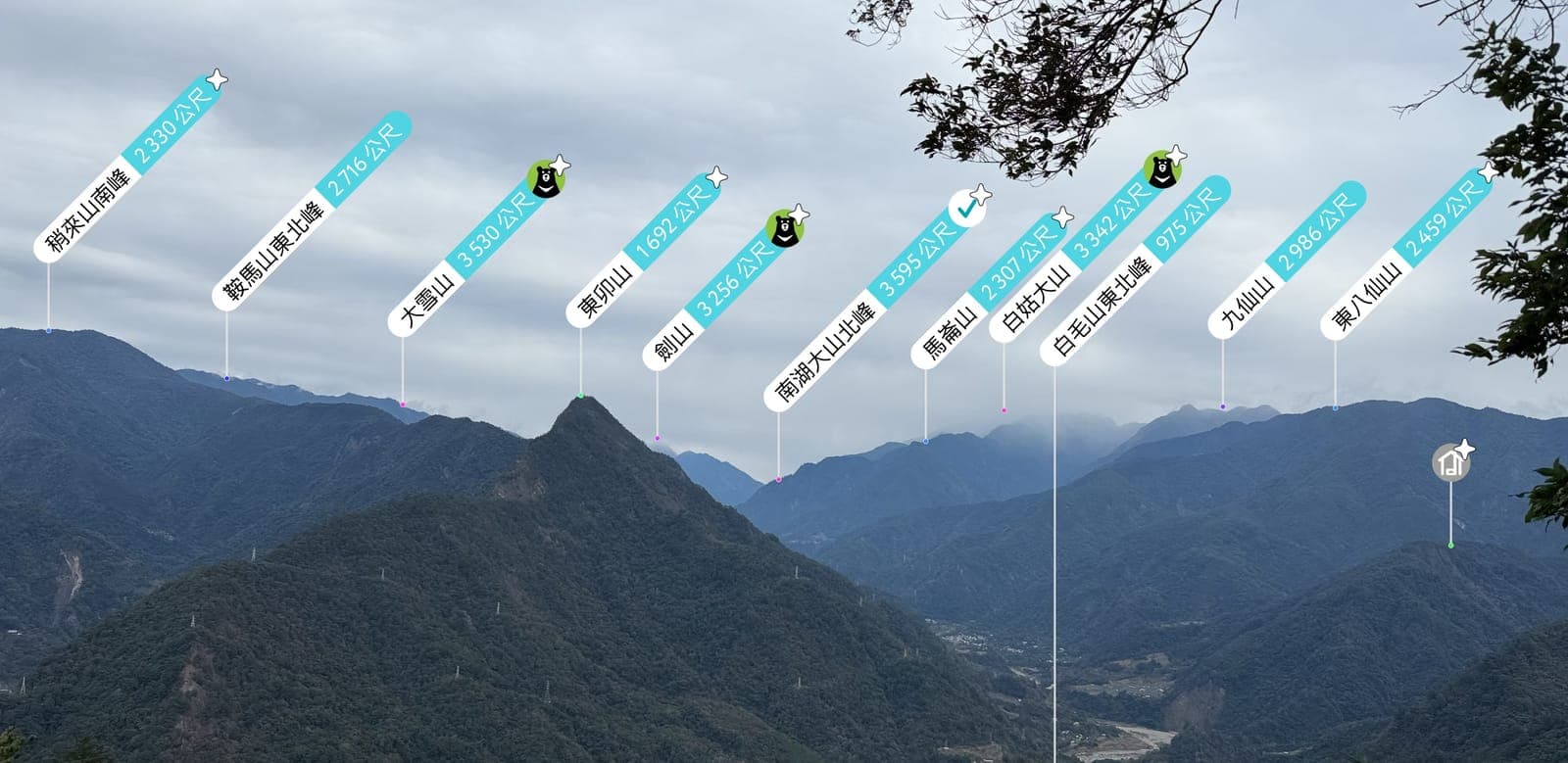 谷關七雄｜東卯山（老五）