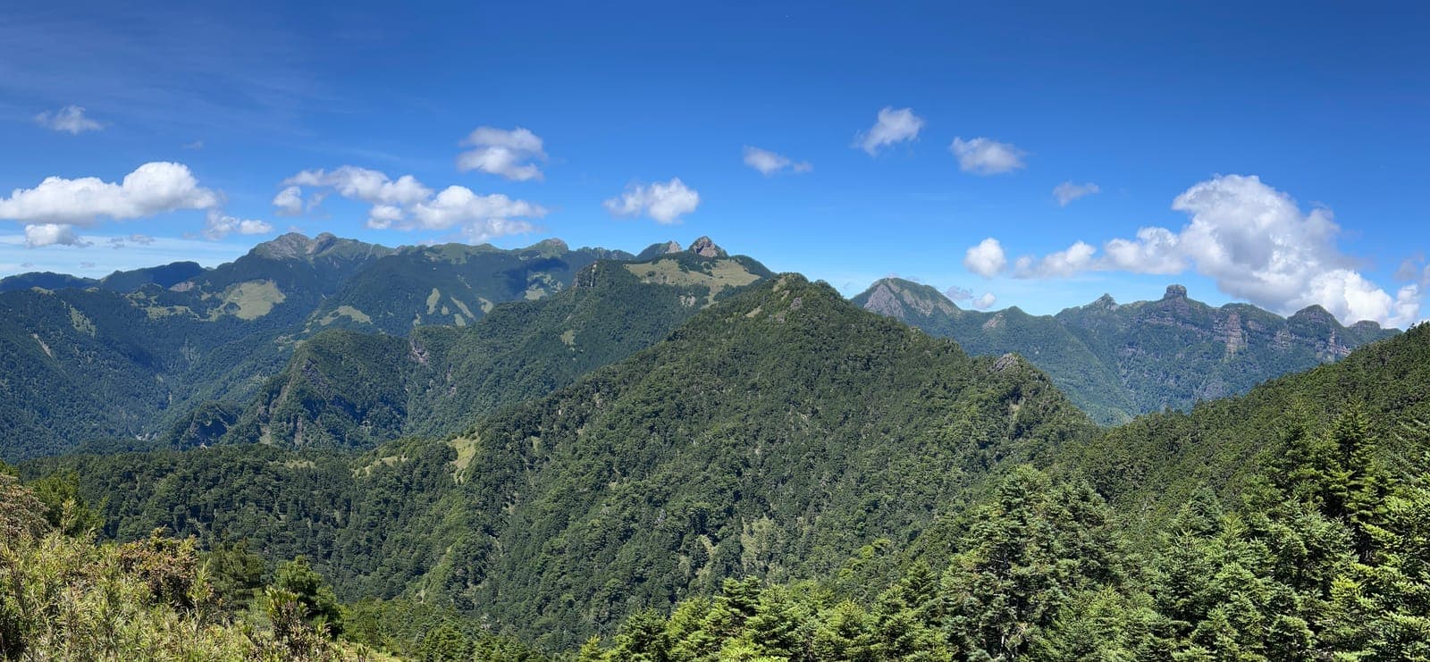 雪山北峰與聖稜線