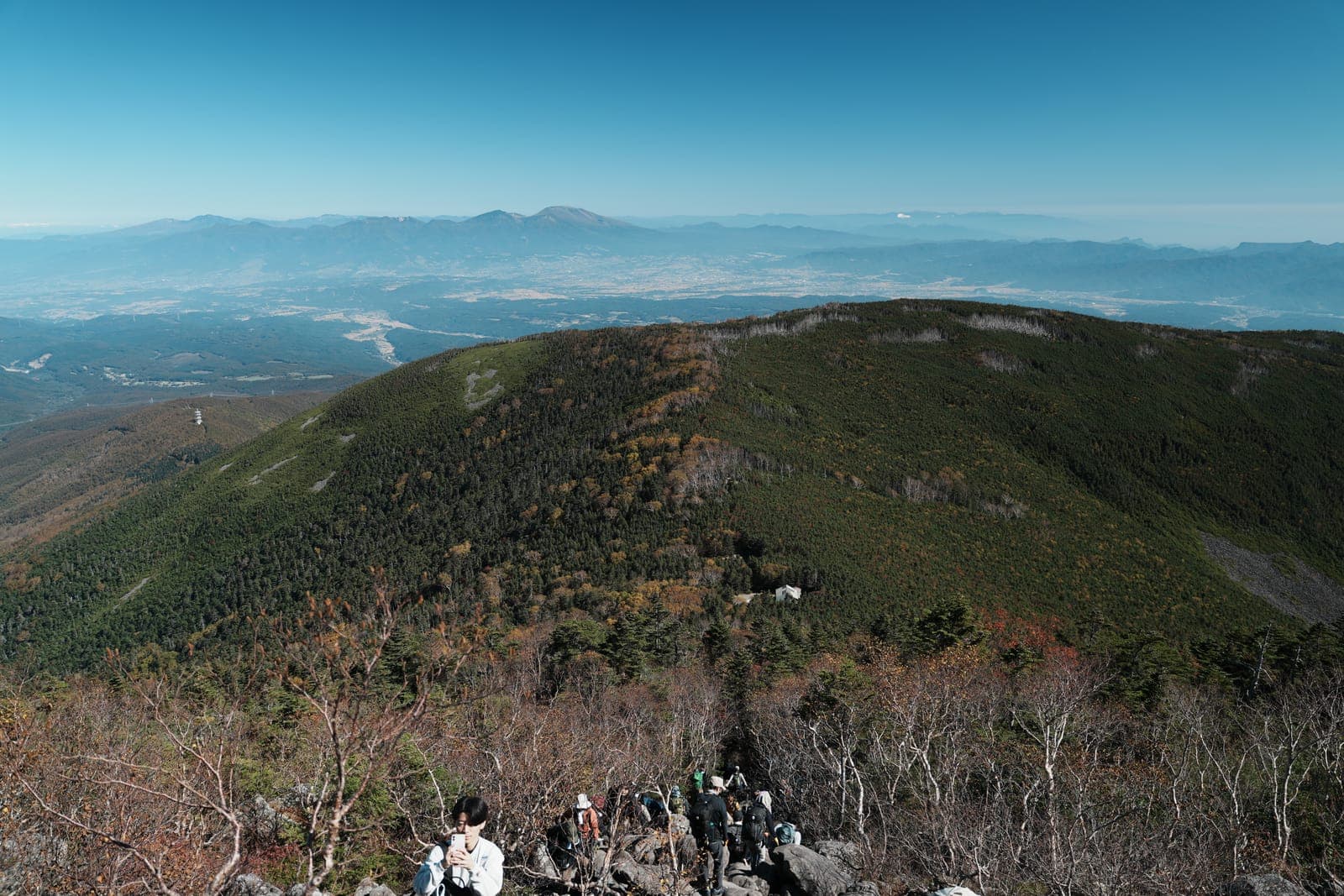 蓼科山〜北橫岳縱走|蓼科山、双子山、北橫岳